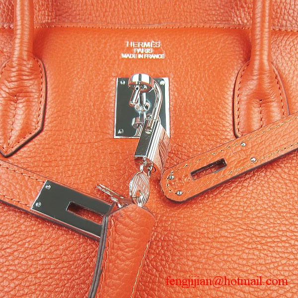 Hermes Birkin 40cm Togo Bag Orange 6099 Hermes Birkin 40cm Togo Bag Orange 6099